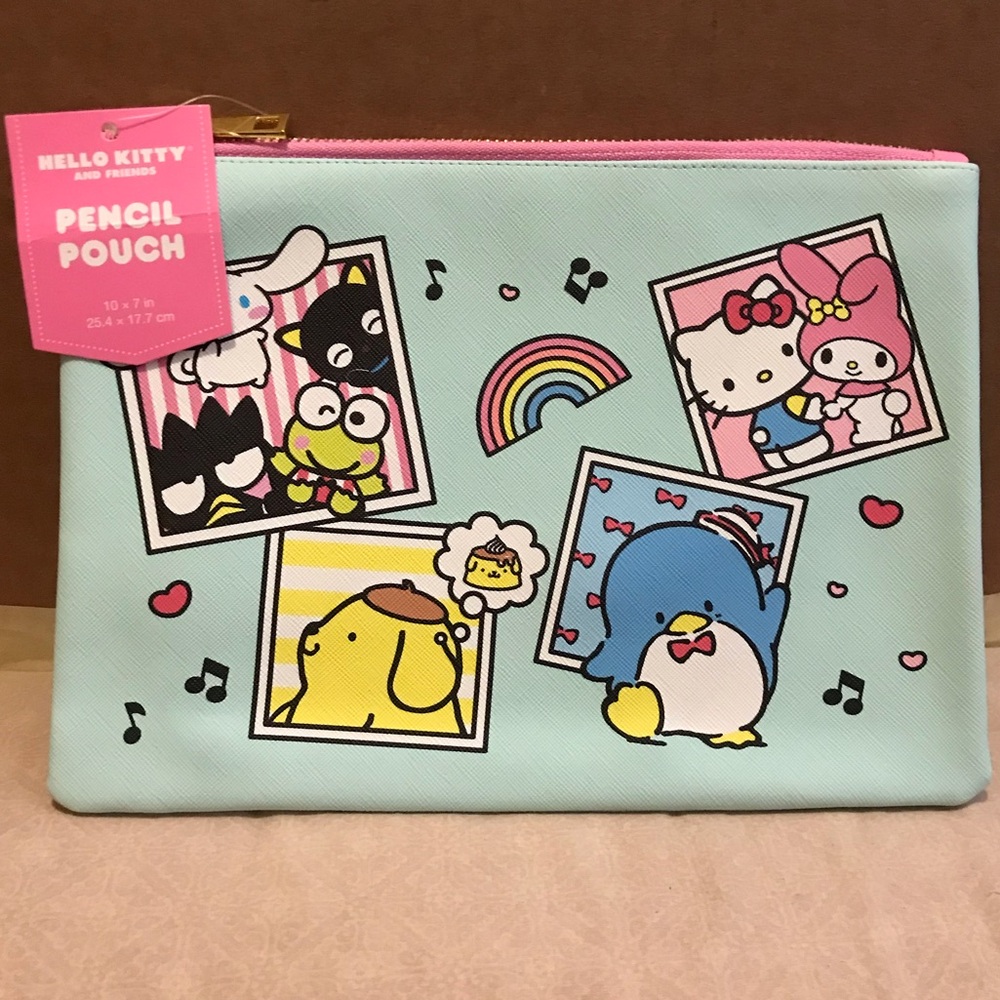 Sanrio hello kitty and friends pencil pouch case, NEW!